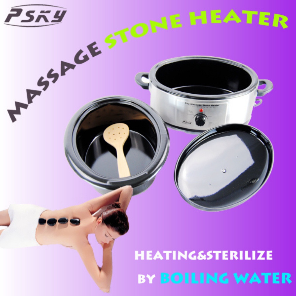 Nồi Hấp Đá Nóng Massage Hình Oval