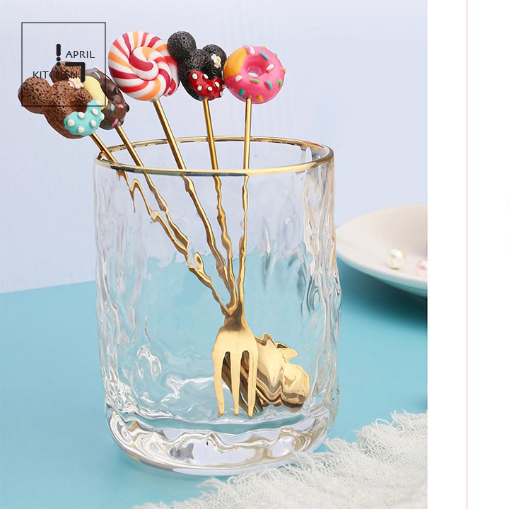 Muỗng inox mini dễ thương dùng ăn bánh điểm tâm ăn nhẹ chất liệu thép không gỉ MNI04