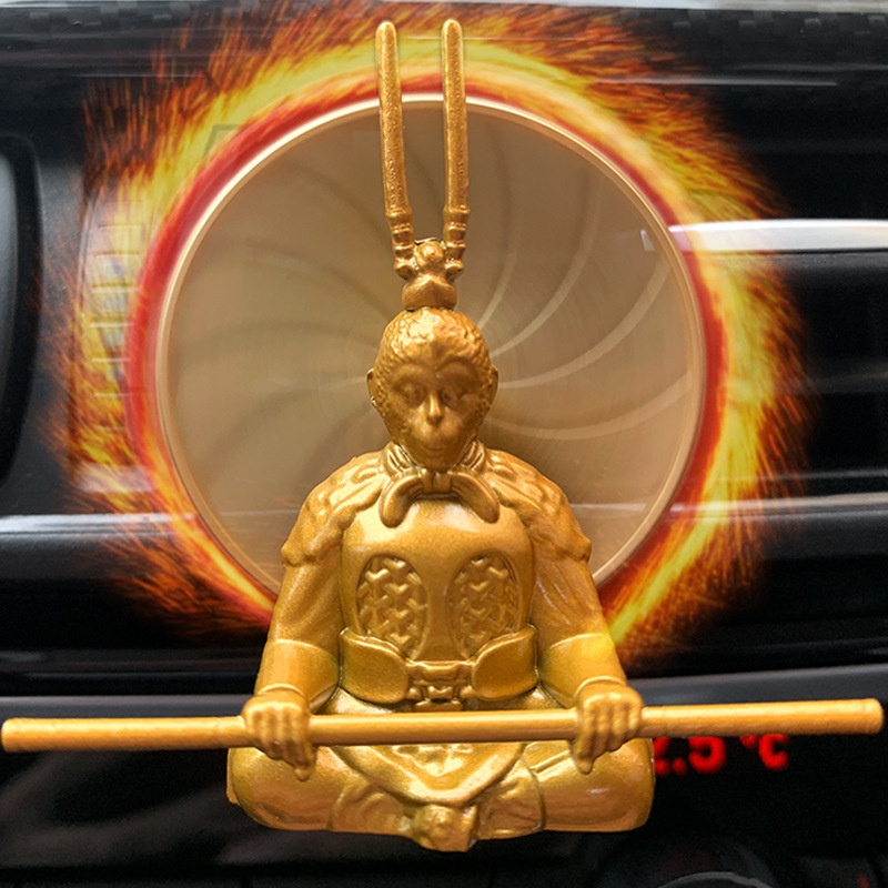 Kẹp Khuếch Tán Hương Thơm Gắn Điều Hòa Xe Hơi Bằng Hợp Kim Hình Goku
