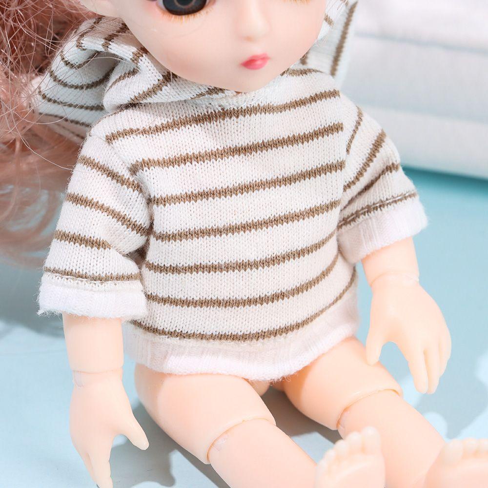 Áo Hoodies Làm Thủ Công Cho Búp Bê BJD 12~16cm