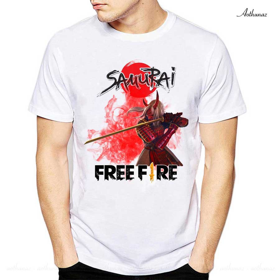 ( SALE 50%) Áo thun in hình Free Fire Samurai Zombie Katana - Mẫu mới F2268  độc đẹp giá rẻ nhất