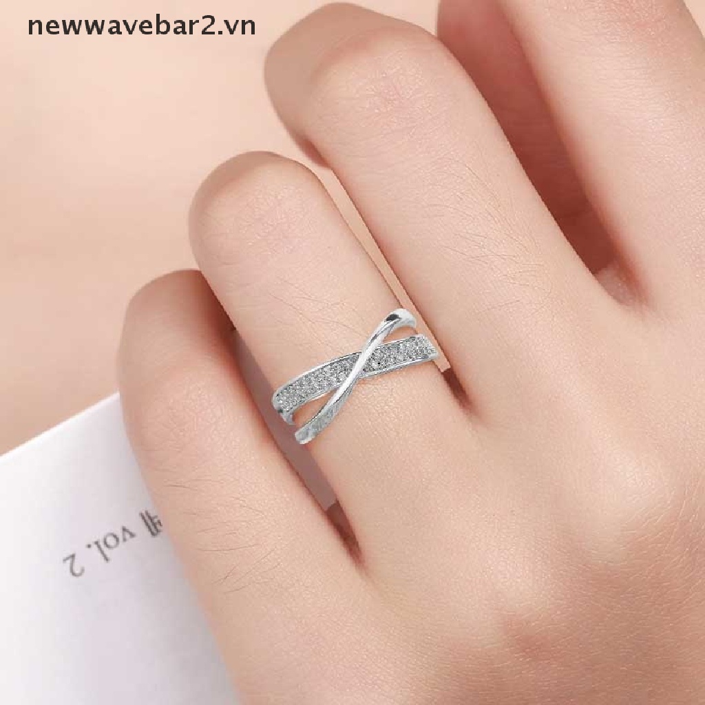 [newwavebar] Nhẫn Nam Châm Đính Kim Cương Pha Lê Giả Giảm Cân Chăm Sóc Sức Khỏe