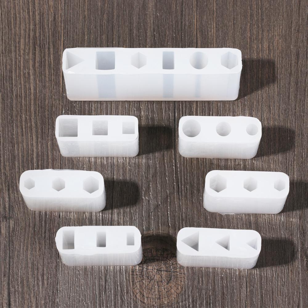 Khuôn Silicone Làm Mặt Dây Chuyền Hình Trụ|Khuôn Silicone Tạo Hình Trang Trí Bánh