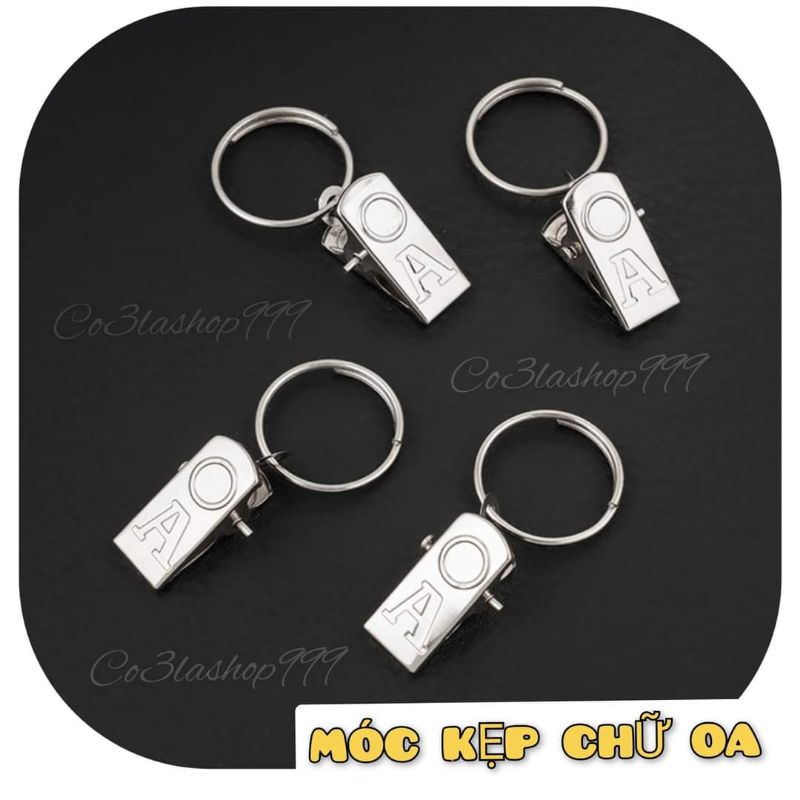 Sỉ 100 Móc kẹp sắt treo tranh vải, rèm cửa, treo ảnh, poster trang trí