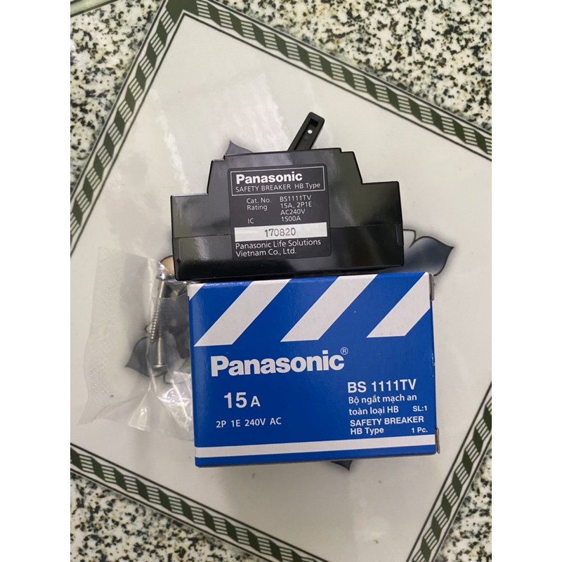 CẦU DAO CB CÓC TỰ NGẮT PANASONIC 10A-15A - 20A- 30A-40A