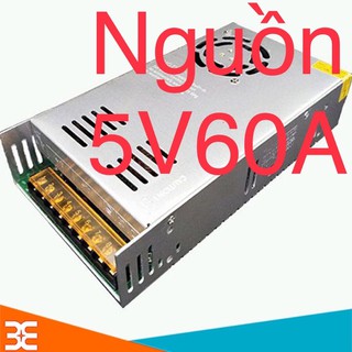 (Hàng chất lượng )Nguồn tổ ong 5V 60A 300W(quạt)