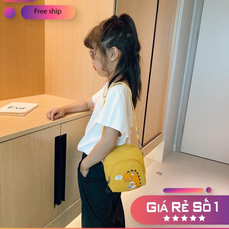 Túi chéo hình khủng long dễ thương cho Bé