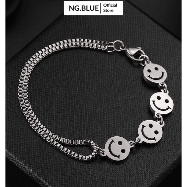 Vòng tay mặt cười cảm xúc nam nữ (VT13).