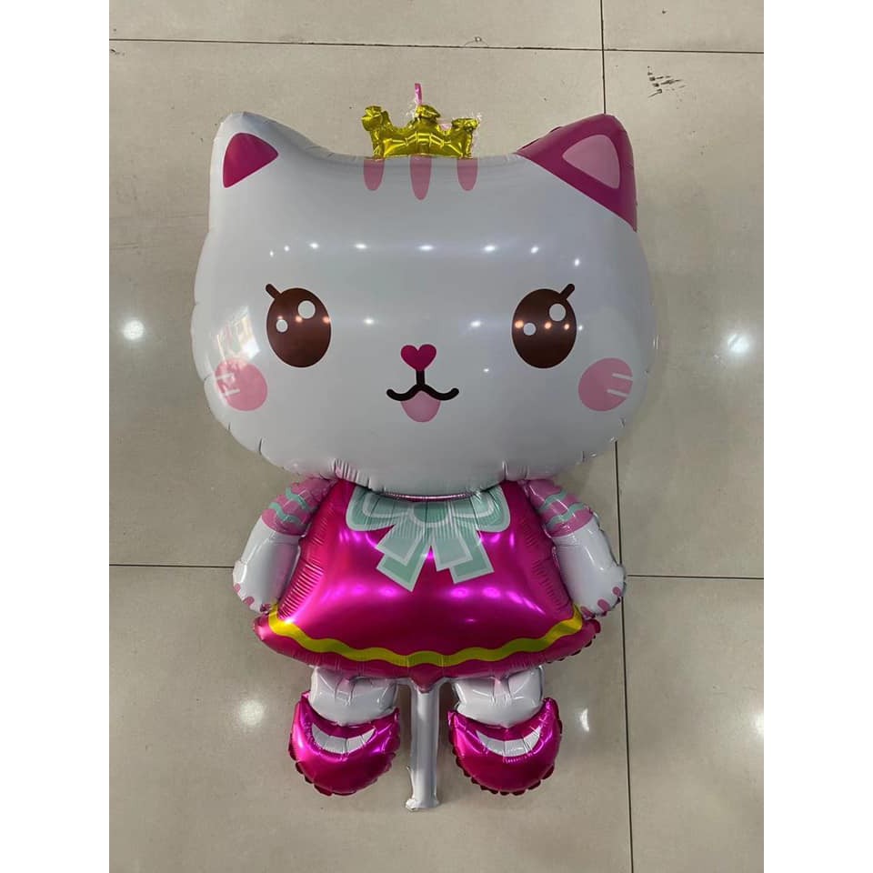 Bóng Bay Hình Mèo Kitty Size Đại 60x95cm