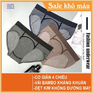 Quần sịp chéo nam ⚜️FREESHIP⚜️ Quần lót nam tam giác - Quần sịp nam xuất Nhật DK03