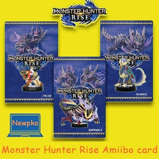 Bộ thẻ Amiibo cho trò chơi Hunter Rise Monster