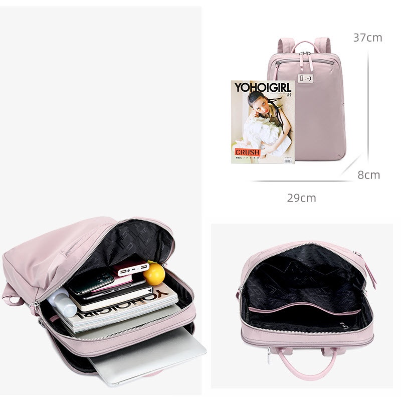 Balo laptop nữ đựng 14inch chất siêu bền đẹp BMV413