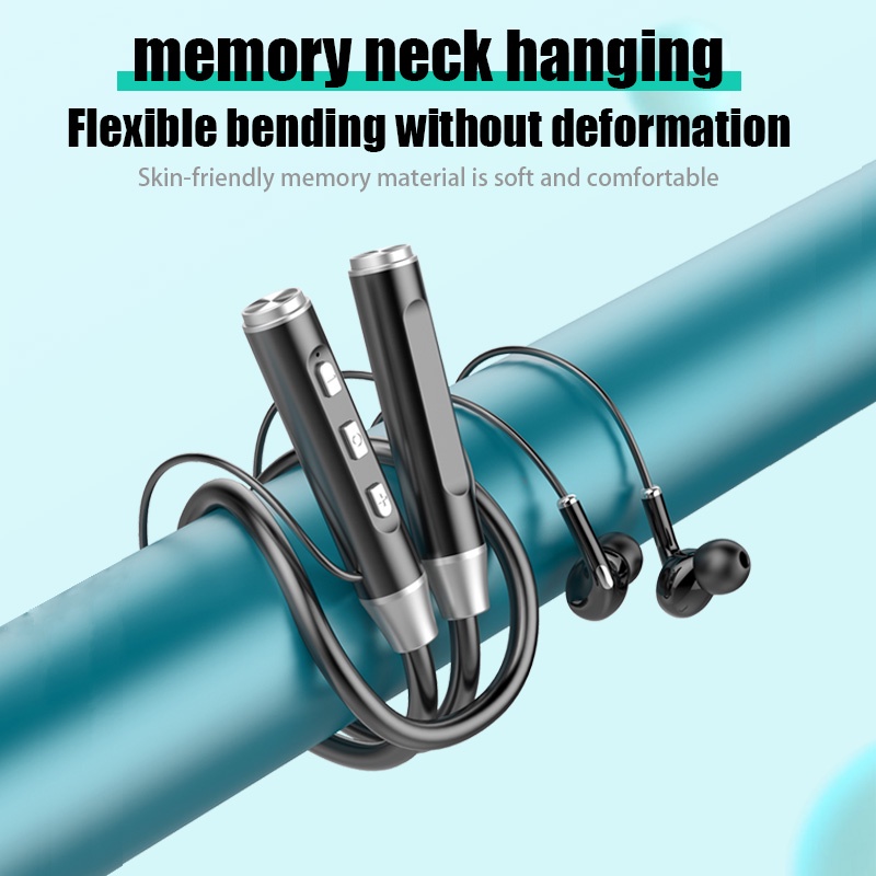 Tai Nghe Thể Thao Bluetooth 200h BT62 Móc Vành Cổ Có Nam Châm Chất Lượng Cao