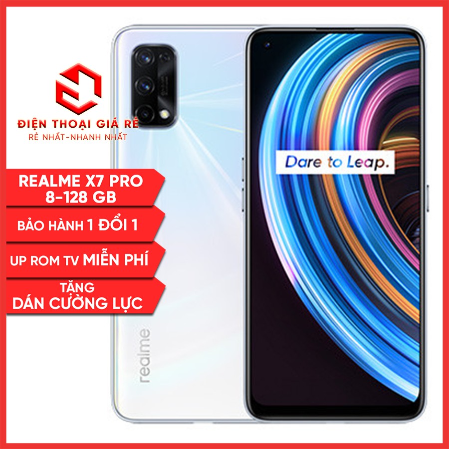 Điện Thoại Giá Rẻ Realme X7 Pro - RAM 8-128GB - [Điện thoai Giá rẻ, Bảo hành 1 đổi 1 - Tặng cường lực] | BigBuy360 - bigbuy360.vn