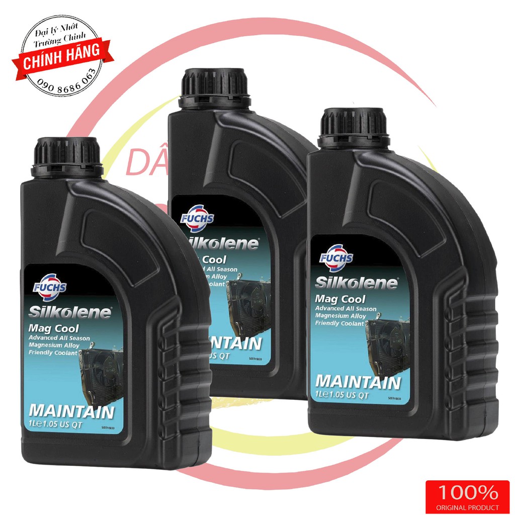 Nước Làm Mát Fuchs Silkolene Nhập Khẩu bình 1L