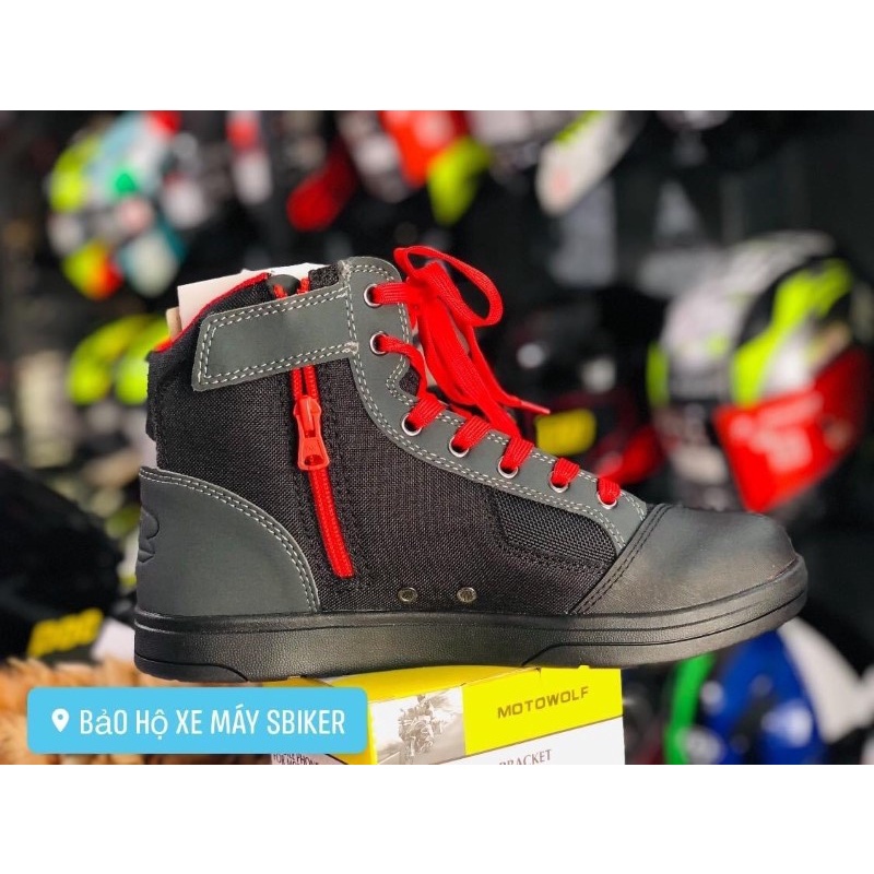 Giày Racing boy RCB - Giày Bảo Hộ Xe Moto Pkl Pkn
