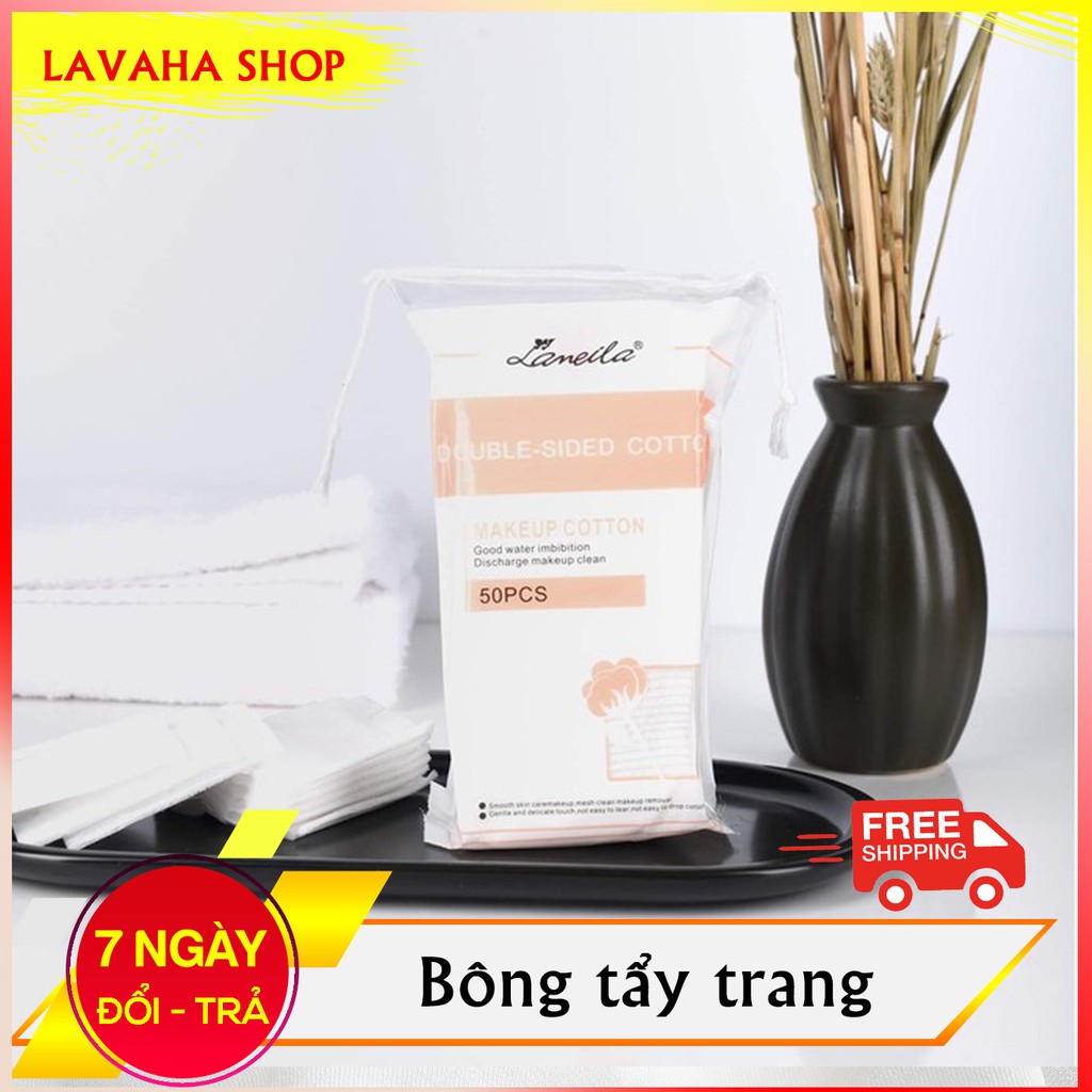 Túi bông tẩy trang Lameila 50 miếng siêu mềm mịn | BigBuy360 - bigbuy360.vn