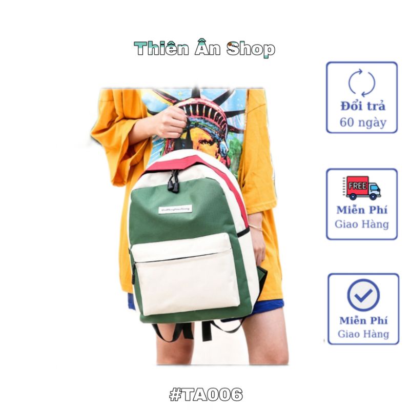 BALO PHỐI ĐI HỌC NAM/NỮ ĐỦ MÀU THA HỒ LỰA CHỌN. TA025