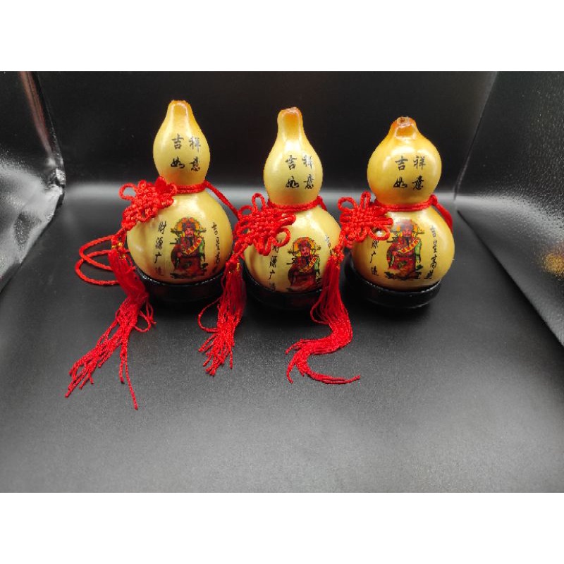 Quả bầu hồ lô tự nhiên hình thần tài hút tài lộc may mắn cho gia chủ