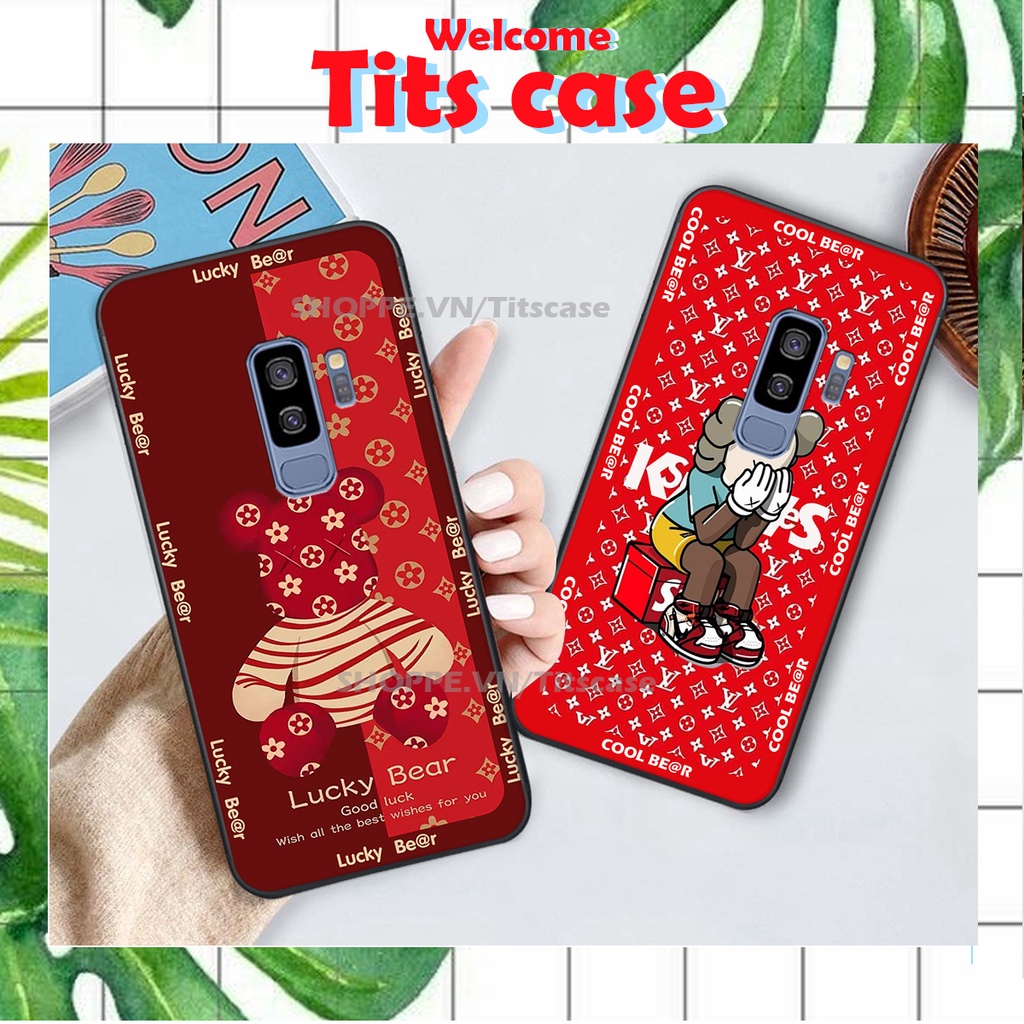 Ốp lưng Samsung Galaxy S9 PLUS in hình GẤU K@WS- BE@R COOL-CỰC XINH-RẺ-BỂN -ĐẸP