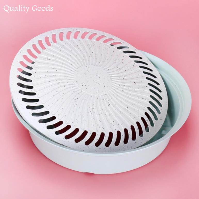 thiết bị gia dụngNhật Bản Sengoku Gia dụng kiểu Nhật Đĩa nướng không khói Hàn Quốc Đĩa nướng ngoài trời Chảo chống dính