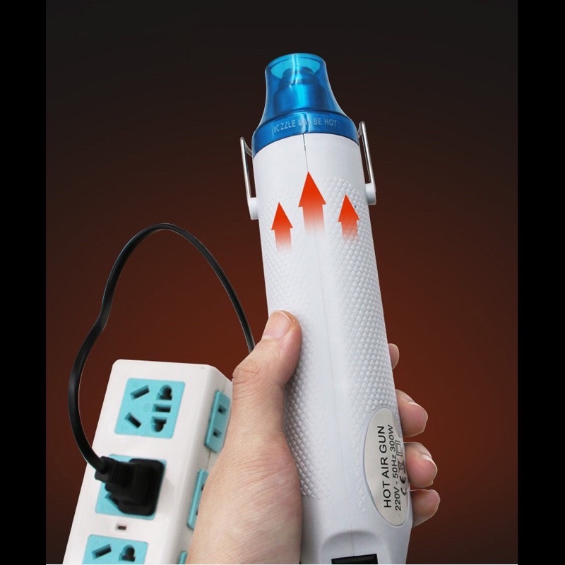 Máy khò nhiệt, thổi hơi nóng mini cầm tay HOT AIR GUN