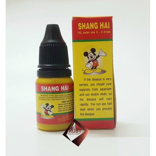 Chai xử lý nấm shanghai cho cá cảnh