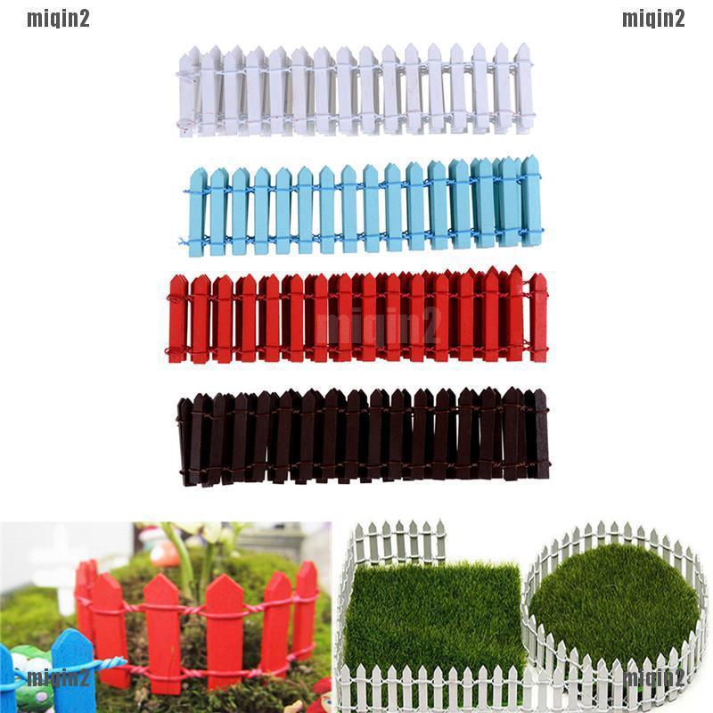 Hàng rào gỗ mini 100*5cm đồ chơi búp bê