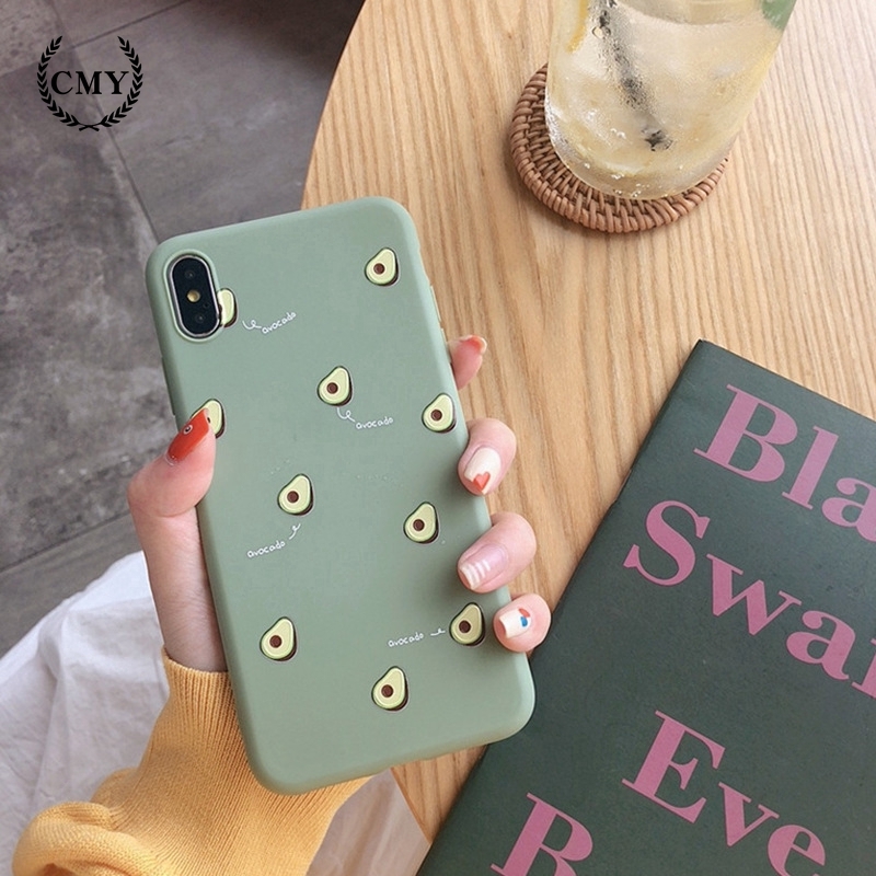 Ốp điện thoại họa tiết quả bơ mini cho iPhone11/11Pro 11pro Max X XR XS XS MAX 7 8 plus SE | BigBuy360 - bigbuy360.vn