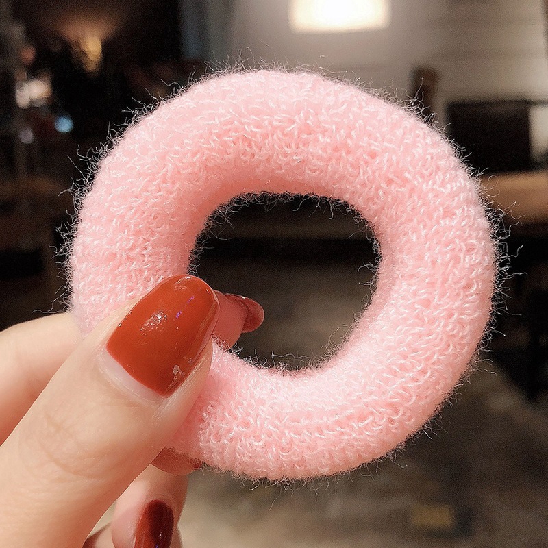 Dây buộc tóc WE FLOWER vải bông dành cho bé gái với nhiều màu tùy chọn