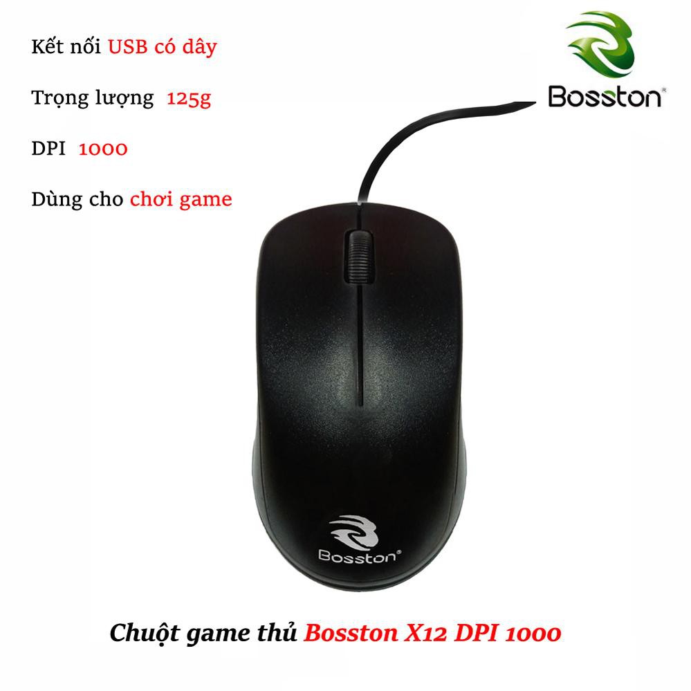 Chuột dây BOSSTON X12