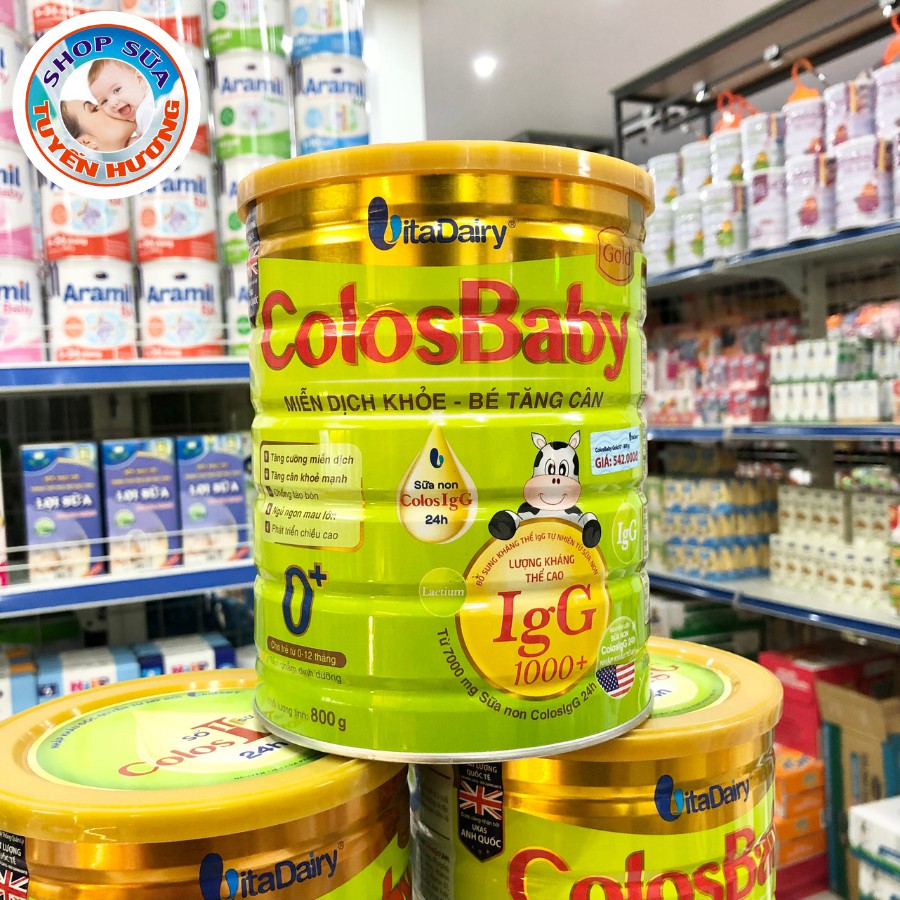 Sữa Colosbaby Gold số 0,1,2 Hộp 800G - Chính hãng