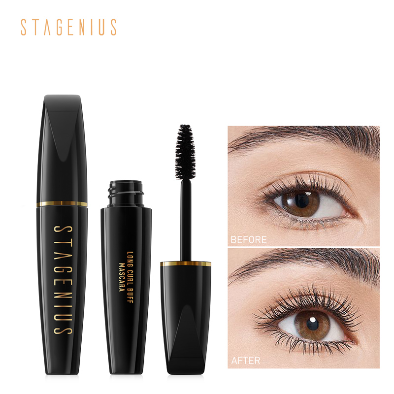 [Hàng mới về] Mascara Chuốt Cong Làm Dày Và Dài Lông Mi Tự Nhiên Lâu Trôi Kháng Nước Hiệu Quả Stagenius