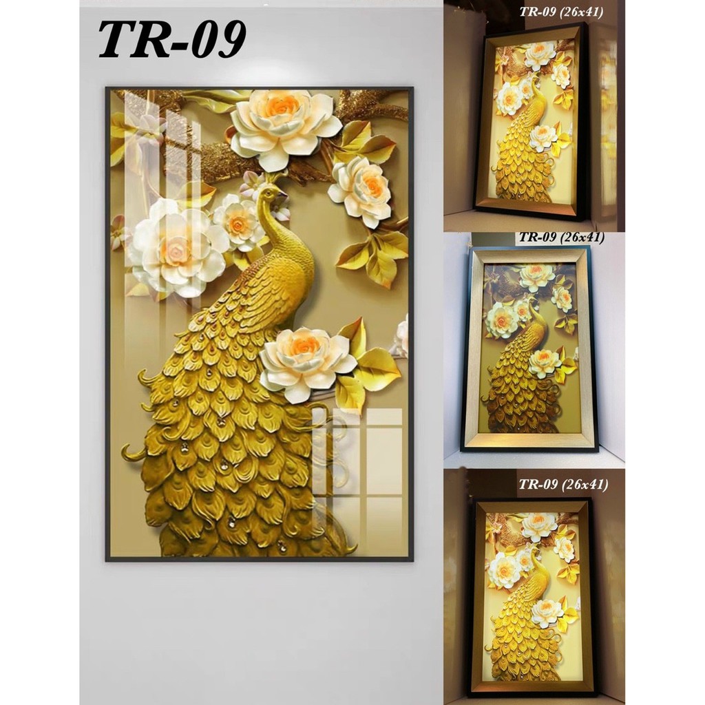 Đèn Tranh Điện 3D Treo Tường Cỡ 26x41cm-Trang Trí Phòng Khách Phòng Ngủ Trang Trí Cầu Thang-Đèn Led Sáng 3 Chế Độ