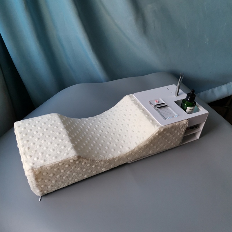 Gối Kê Cổ Mềm Mại Hình Chữ U Hỗ Trợ Ghép Lông Mi Tiện Dụng Đứng