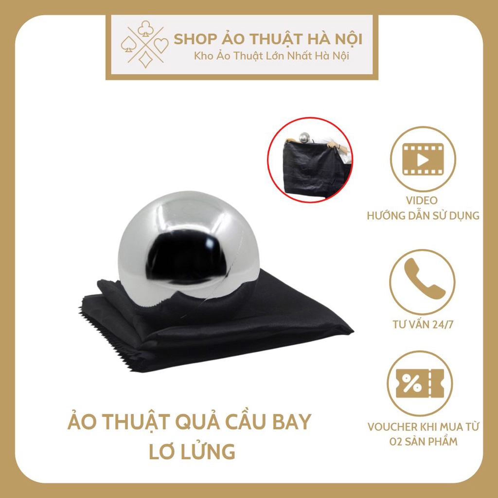 Đồ Chơi Ảo Thuật Quả Cầu Bay Zoombie Ball Tự Di Chuyển Trên Tấm Vải, Đạo Cụ Diễn Sân Khấu Độc Lạ Sáng Tạo Giá Rẻ
