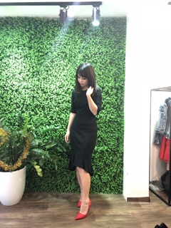 Váy len đuôi cá xả thanh lý