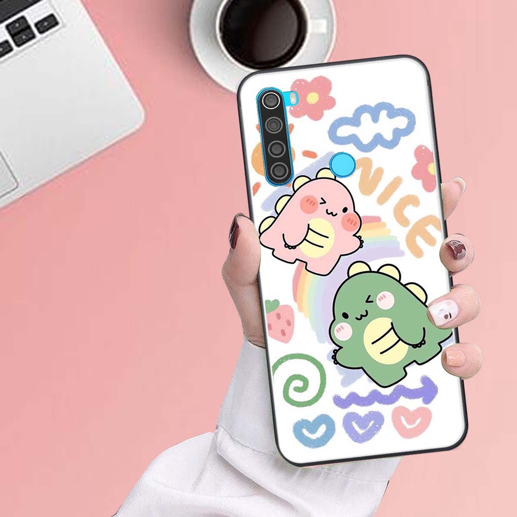 Ốp lưng Xiaomi REDMI NOTE 8 in hình khủng long , gấu nâu xinh xắn, siêu cute  mà còn vô cùng RẺ -ĐẸP