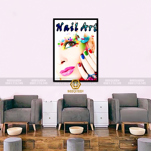 20 Mẫu Tranh Nail Trang Trí Tiệm Nail - Phong Cách Nail Art