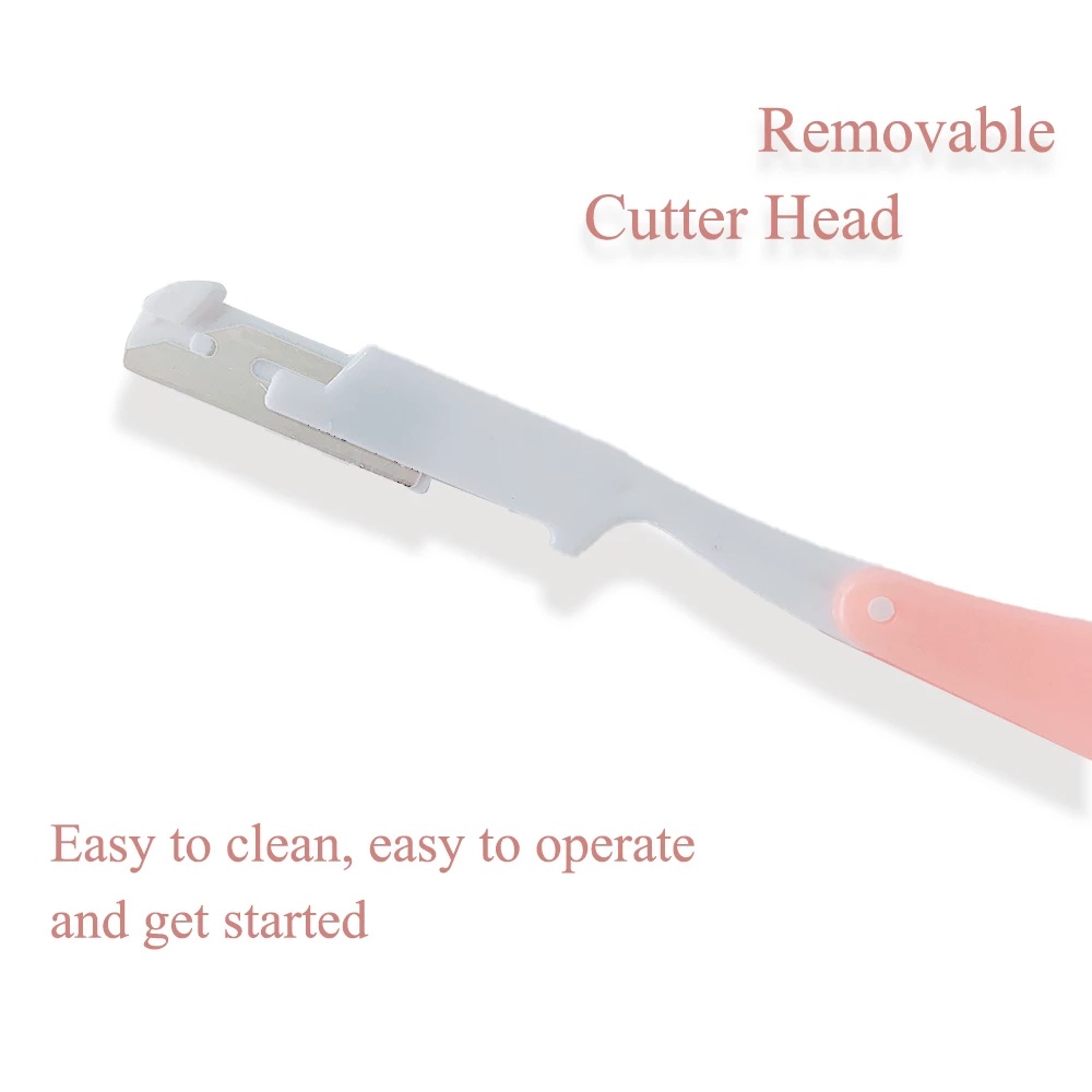 1 Dao Cạo Chân Mày Có Thể Gấp Gọn Màu Sắc Ngẫu Nhiên