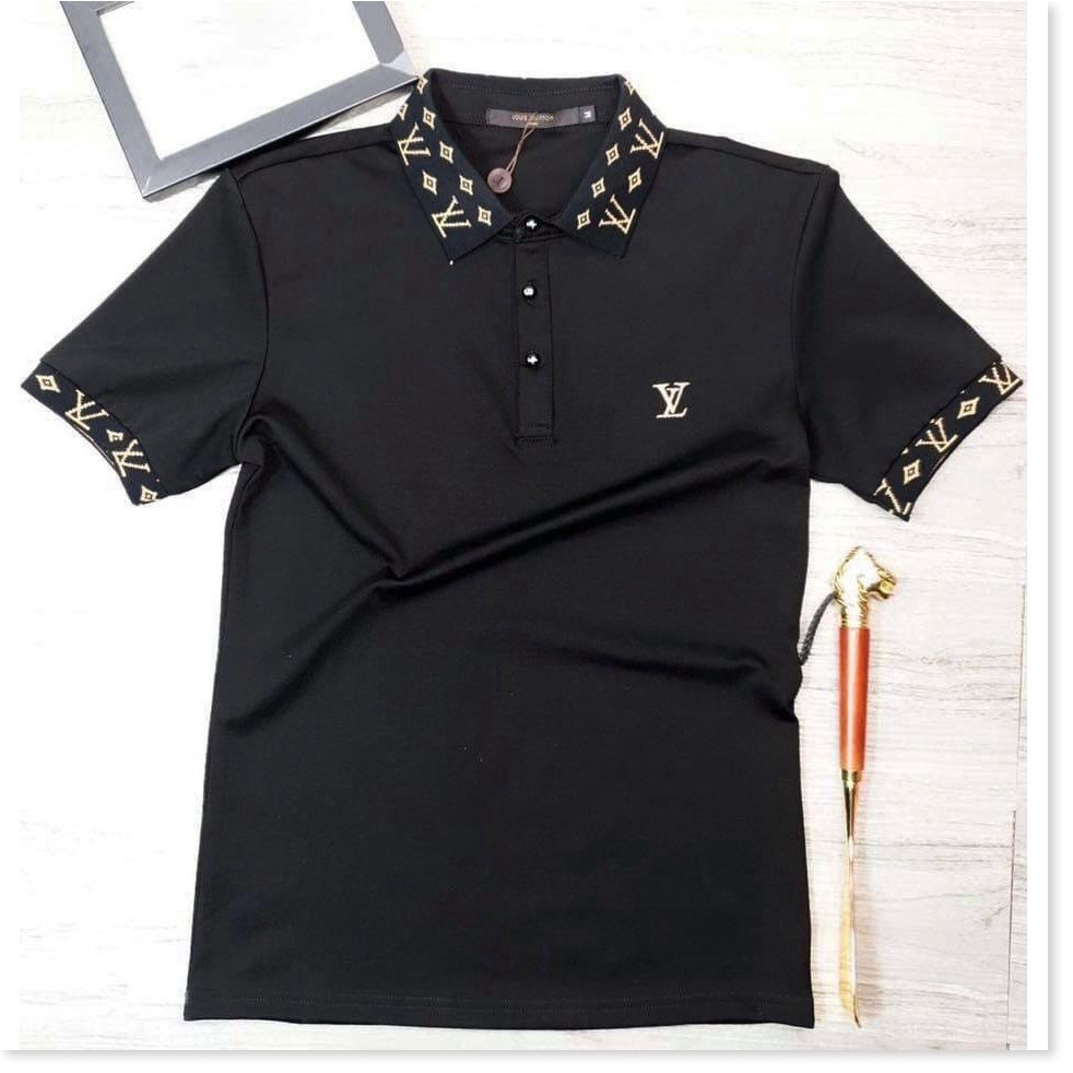 Áo Thun Nam Cổ Bẻ Ngắn Tay Trẻ Trung Năng Động ✮✮✮ HP