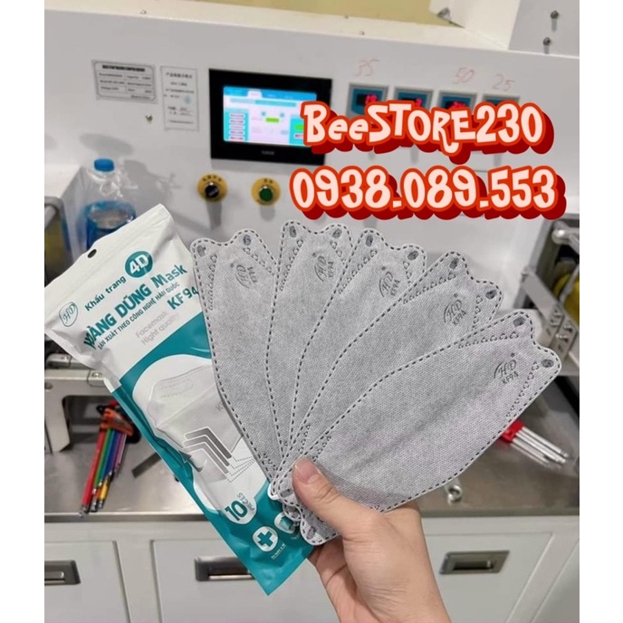 THÙNG 300 CÁI  KHẨU TRANG HOÀNG DŨNG KF94 CHÍNH HÃNG DÀY TỐT CAO CẤP