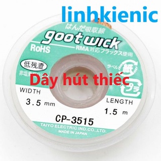1 cuộn dây đồng hút thiếc cp-3515 gootwick 3.5