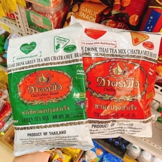 Trà Thái xanh Thái đỏ pha trà sữa