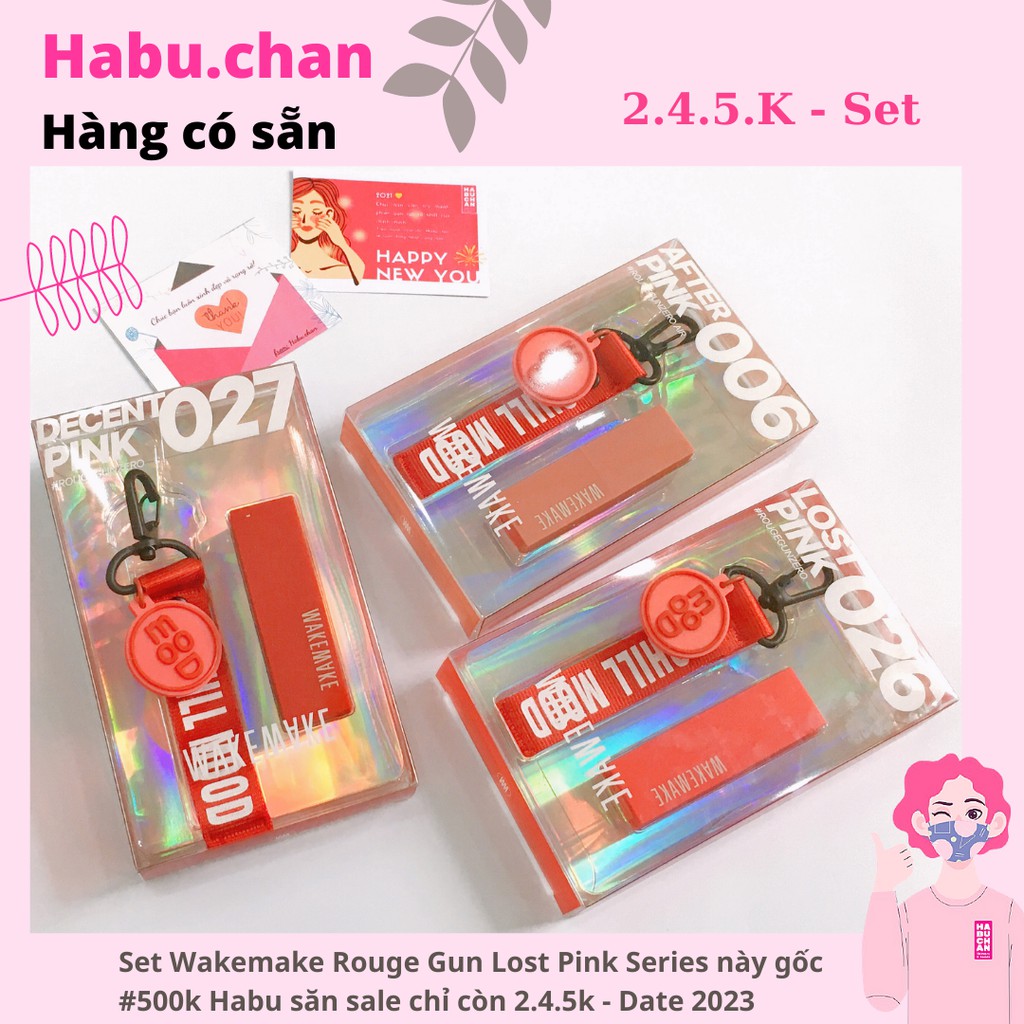 Set quà Son Wakemake bản Limited