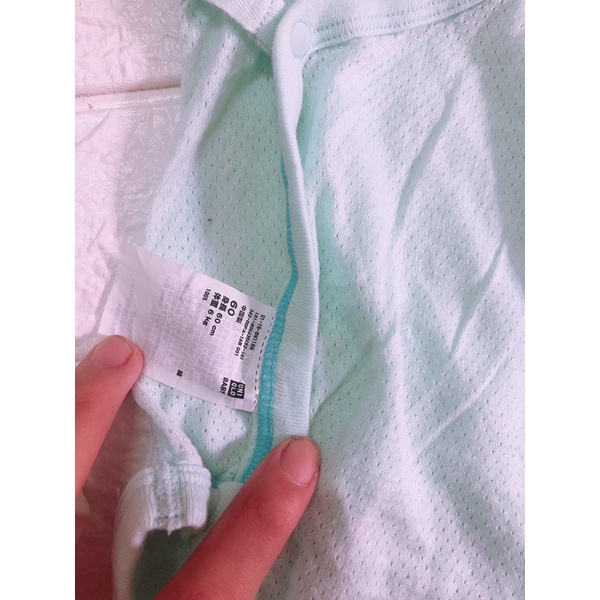 Bộ liền thân body uniqlo thông hơi cho bé trai bé gái