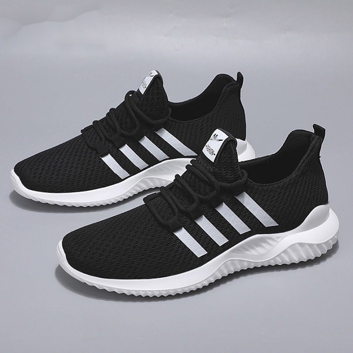 Giày Thể Thao Sneaker Nam Nữ Đế Cao Nhẹ Êm Thân Vải Lưới Thoáng Khí size 35 đến 43 (FULL)