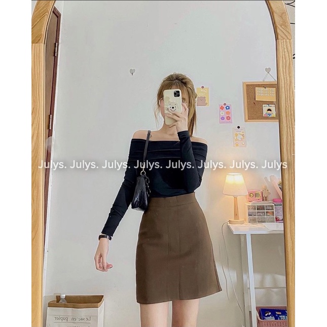 ÁO body len tăm trễ vai (3 màu) - 22.Lystore | BigBuy360 - bigbuy360.vn
