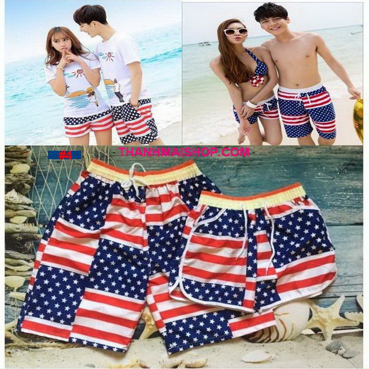 Quần đi biển nam nữ, trẻ em, gia đình DB030A thời trang nhiều màu sắc | BigBuy360 - bigbuy360.vn
