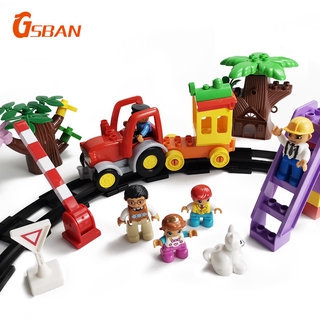 Bộ mô hình lắp ráp đồ chơi phong cách trạm thành phố vui nhộn dành cho bé